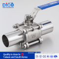 Dico Valve Food Grade Sanitary type Ball Valve